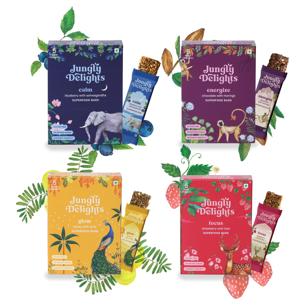 Variety Pack | All Superfood Bars | Loved by Kids | Approved by Parents