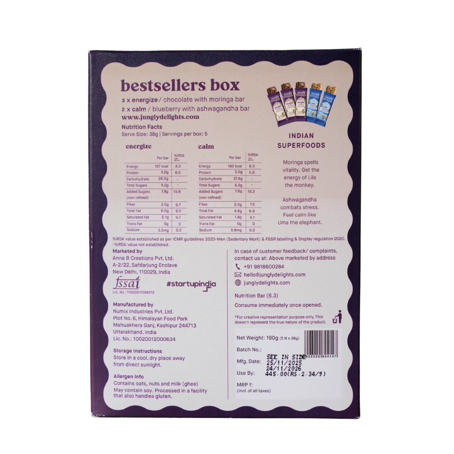 
                    
                      Bestsellers Box | Superfood Bars | Made for the Whole Family
                    
                  